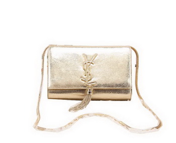 Yves Saint Laurent Monogramme Cross-body Shoulder Bag Gold