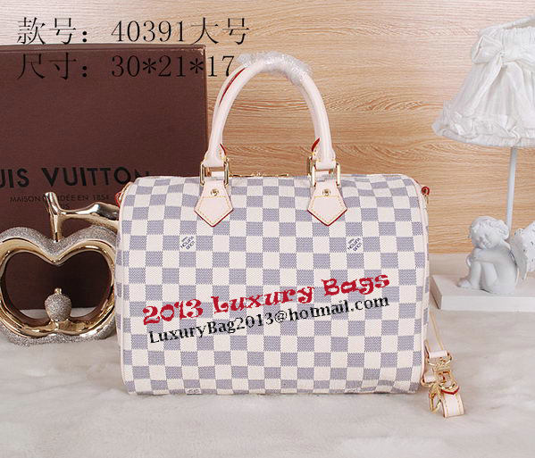 Louis Vuitton N41533 Damier Azur Speedy 30 Bag