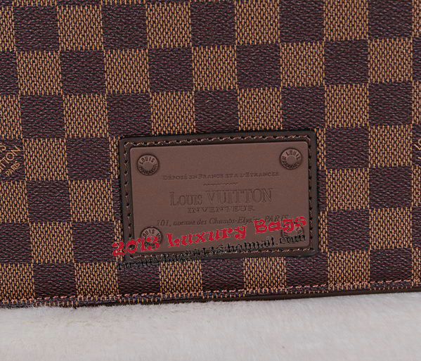Louis Vuitton N51212 Damier Ebene Canvas Brooklyn GM Bag