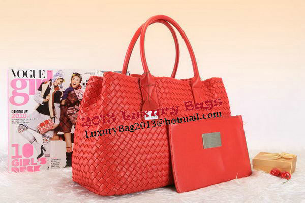 Bottega Veneta Cabat Medium Tote Bags BV5211 Red