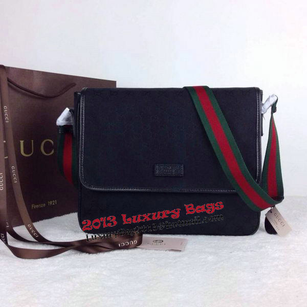 Gucci Medium Messenger Bag 233052 Black