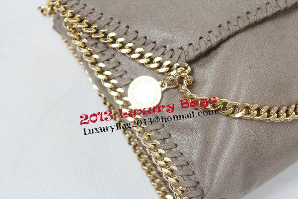 Stella McCartney Falabella Khaki PVC Cross Body Bag 875 Gold