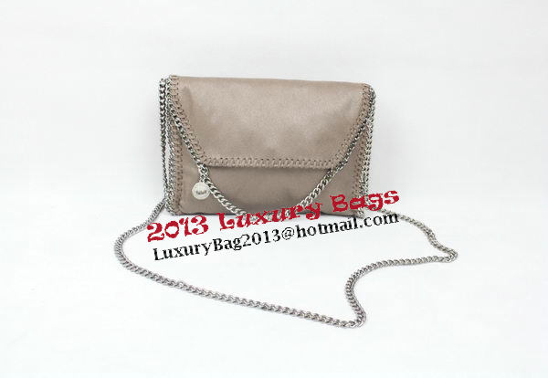 Stella McCartney Falabella Khaki PVC Cross Body Bag 875 Silver