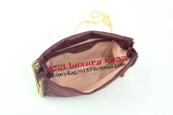 Stella McCartney Falabella PVC Cross Body Bag 875 Burgundy
