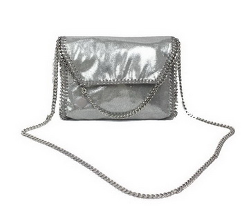 Stella McCartney Falabella PVC Cross Body Bag 875 Silver