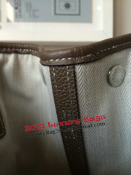 Hermes Garden Party 30CM Bag Canvas Leather H11S Grey