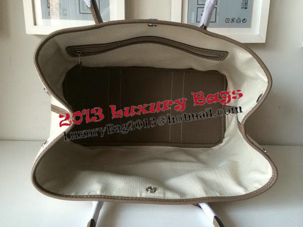 Hermes Garden Party 36CM Bag Canvas Leather H11M Grey