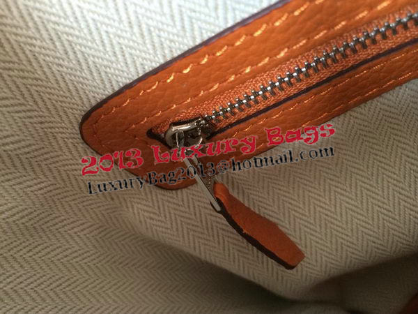 Hermes Garden Party 36CM Bag Canvas Leather H11M Orange