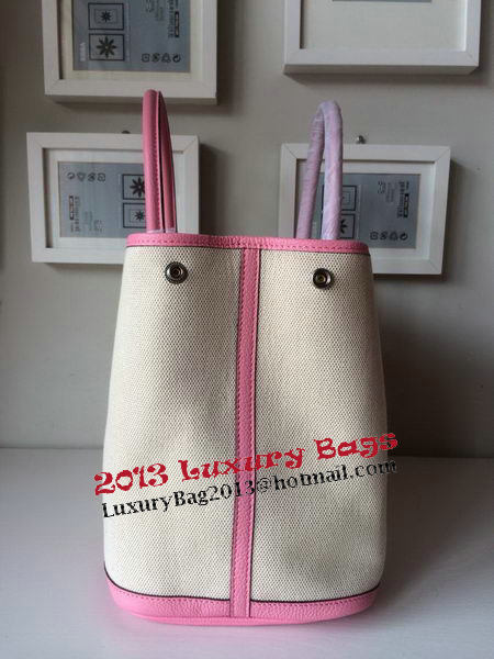 Hermes Garden Party 36CM Bag Canvas Leather H11M Pink