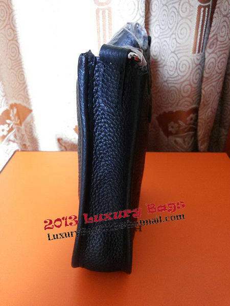 Hermes mini Evelyne Messenger Bag H1608S Black