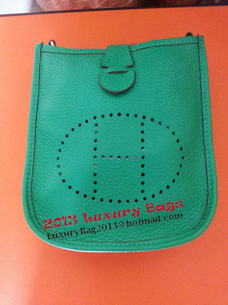 Hermes mini Evelyne Messenger Bag H1608S Green