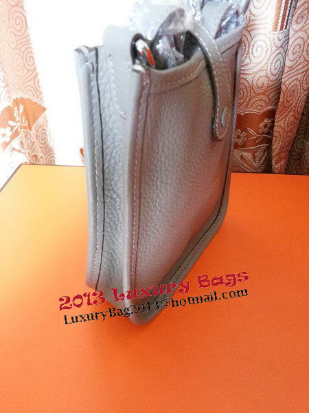 Hermes mini Evelyne Messenger Bag H1608S Grey