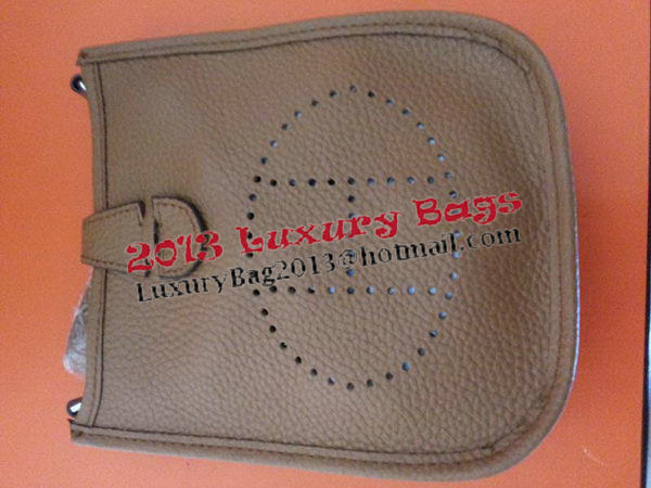 Hermes mini Evelyne Messenger Bag H1608S Khaki