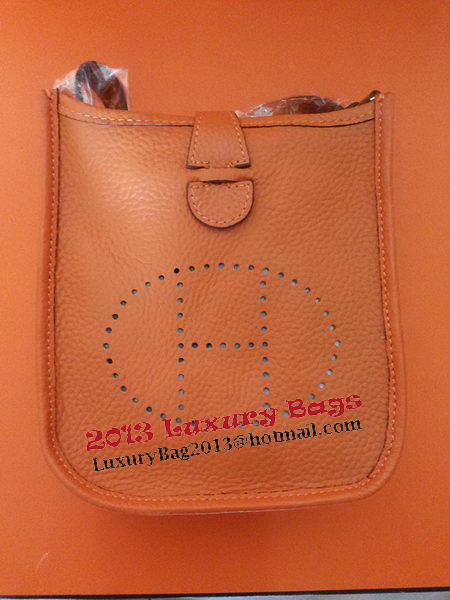 Hermes mini Evelyne Messenger Bag H1608S Orange