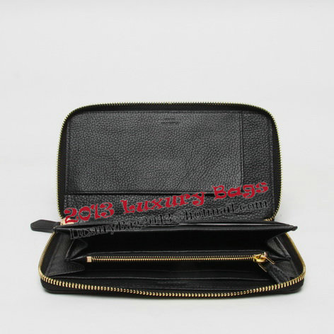 Prada Grainy Leather Wallets 1M1188 Black
