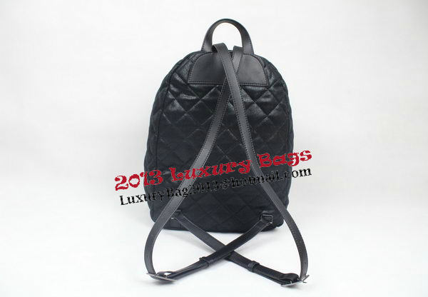 Stella McCartney Falabella PVC Fold Over Backpack 879 Black