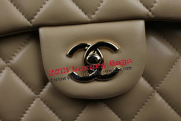 Chanel Classic Flap Bag Apricot Original Leather CF1113 Gold