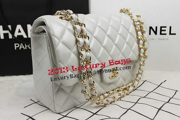 Chanel Classic Flap Bag OffWhite Original Leather CF1113 Gold