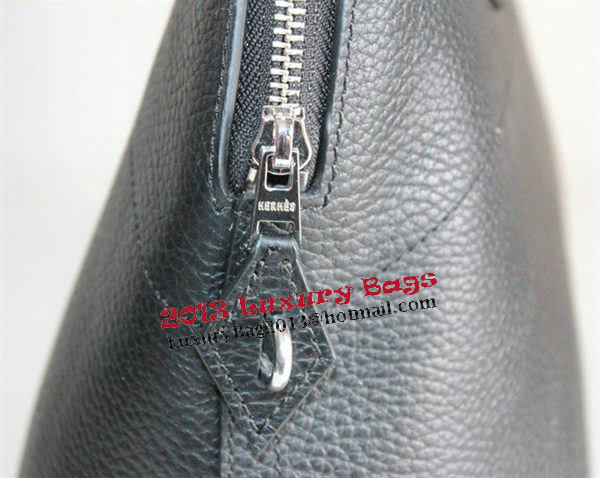 Hermes Bolide 37CM Calfskin Leather Tote Bags H509084 Black