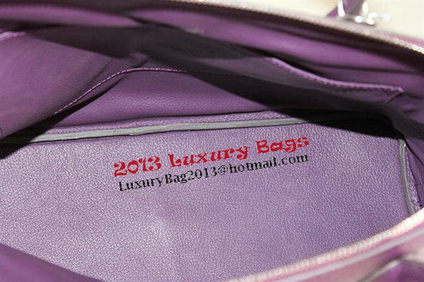 Hermes Bolide 37CM Calfskin Leather Tote Bags H509084 Purple