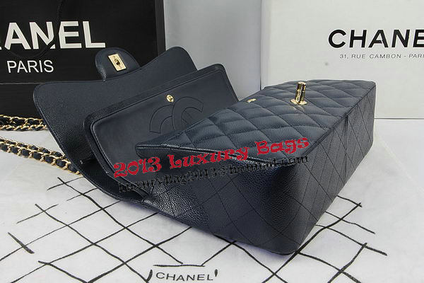 Chanel Classic Flap Bag Royal Cannage Pattern CF1113 Gold