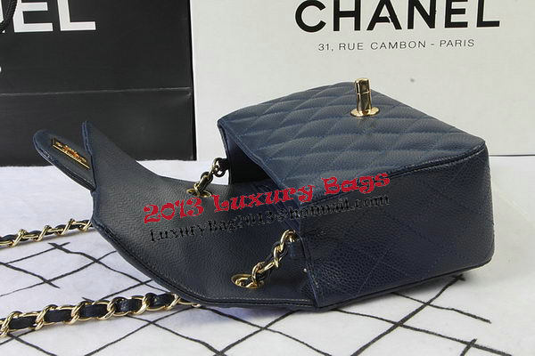 Chanel Classic MINI Flap Bag Royal Cannage Pattern CF1119 Gold