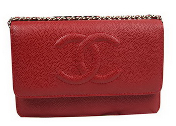 Chanel Original Leather mini Flap Bags A48654 Red