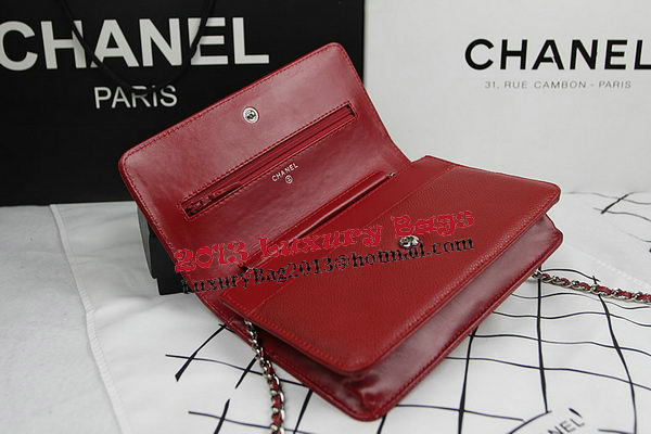 Chanel Original Leather mini Flap Bags A48654 Red