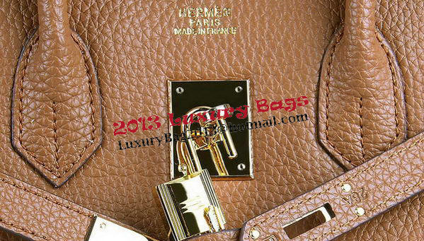 Hermes Birkin 35CM Tote Bags Wheat Grainy Leather H-35 Gold