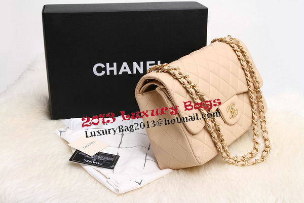 Chanel Jumbo Double Flaps Bags Original Lambskin Leather A36097 Apricot