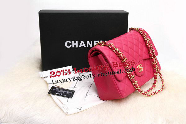 Chanel Jumbo Double Flaps Bags Original Lambskin Leather A36097 Rose