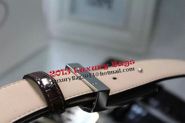 Prada 35mm Belt Croco Leather PB1128B