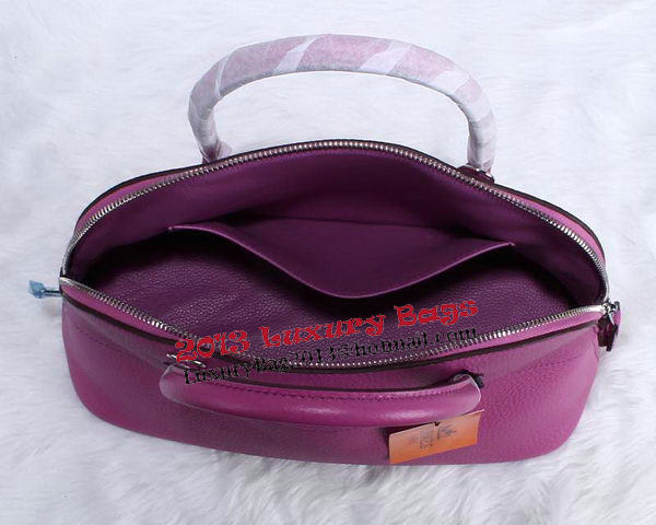 Hermes Bolide 31CM Calfskin Leather Tote Bag H509083 Lavender