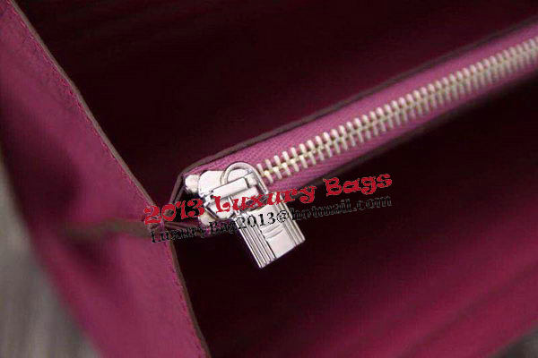 Hermes Kelly Wallet Togo Leather Bi-Fold Purse HA708W Peach