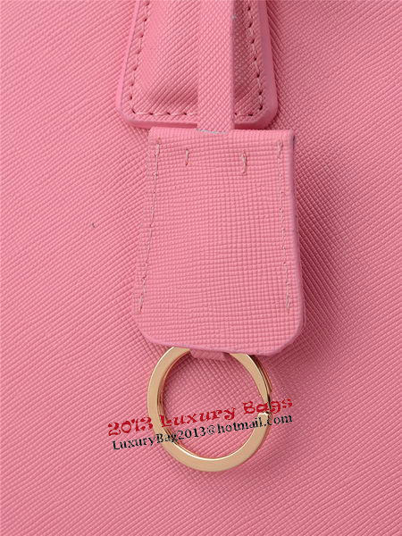 Prada Saffiano Calfskin Leather Tote Bag PBN1786 Pink