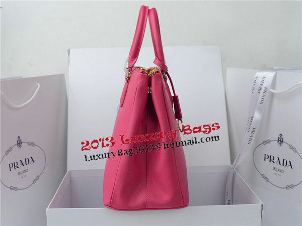 Prada Saffiano Calfskin Leather Tote Bag PBN1786 Rose