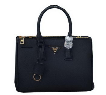 Prada Saffiano Leather Tote Bag PBN1801 Black
