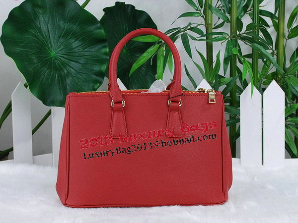 Prada Saffiano Leather Tote Bag PBN1801 Red