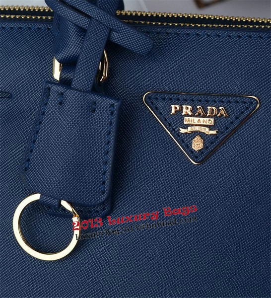 Prada Saffiano Leather Tote Bag PBN1801 Royal