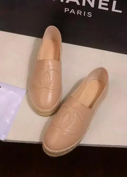 Chanel Leather Toe Flat CH1015LRF Apricot
