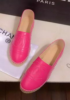Chanel Leather Toe Flat CH1015LRF Rose