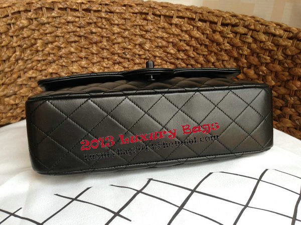 Chanel 2.55 Series Flap Bag Original Lambskin Leather A1112 Black
