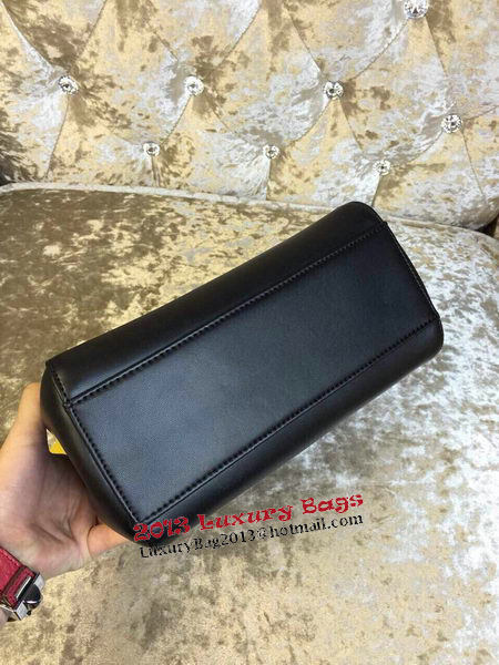 Fendi mini Peekaboo Bag Calfskin Leather 30320 Black