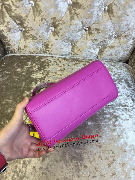 Fendi mini Peekaboo Bag Calfskin Leather 30320 Purple