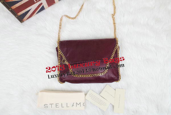 Stella McCartney Falabella PVC Cross Body Bag SM875 Burgundy