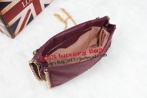 Stella McCartney Falabella PVC Cross Body Bags SM829 Burgundy