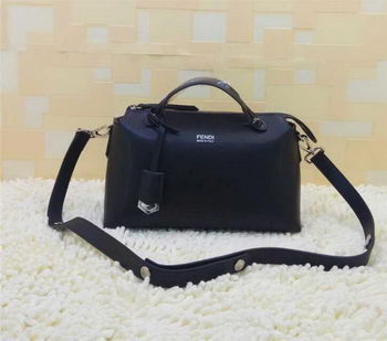 Fendi BY THE WAY Bag Calfskin Leather FD2356 Black