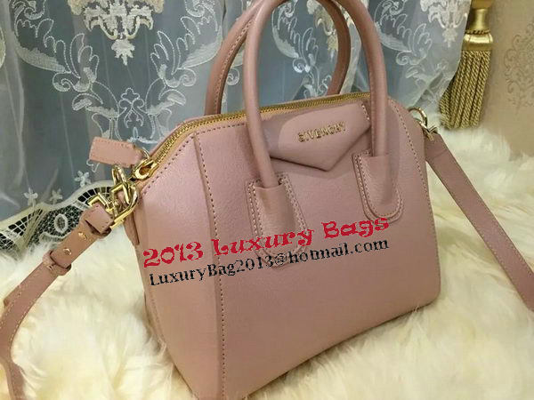 Givenchy mini Antigona Bag Goat Leather G1900 Light Pink
