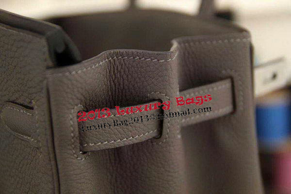 Hermes Birkin 35CM 30CM Tote Bag Original Leather HB35O Gray