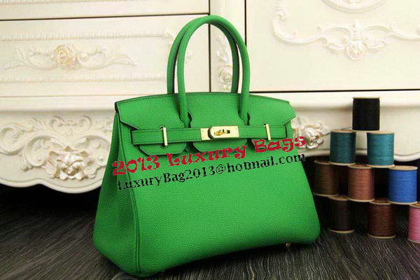Hermes Birkin 35CM 30CM Tote Bag Original Leather HB35O Green